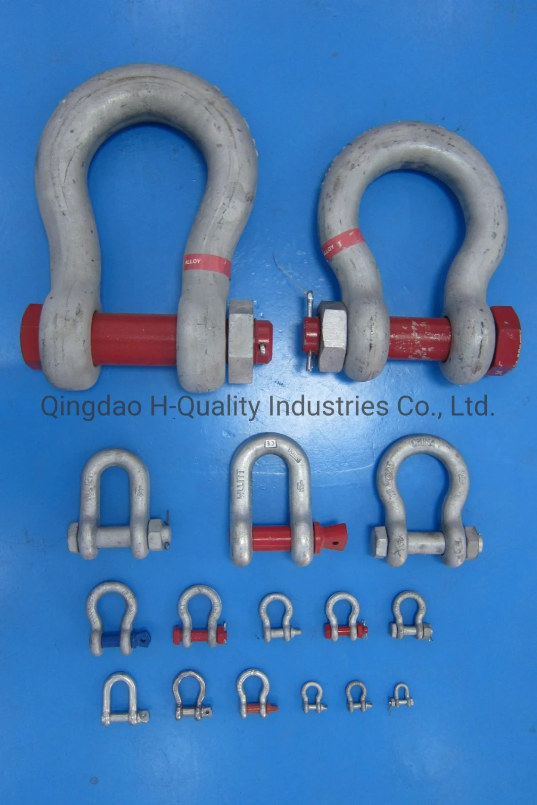 Us Type Metal Drop Forged 215 Round Pin Chain Shackle