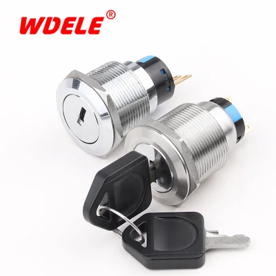 Wd métal 22mm Conversion deuxième vitesse troisième vitesse acier inoxydable auto-récupération autobloquante avec interrupteur rotatif à clé