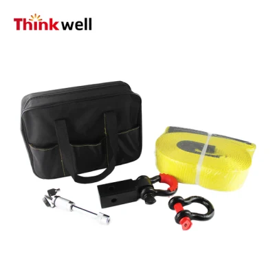 Kit de récupération d'accessoires de récupération 4WD de haute qualité