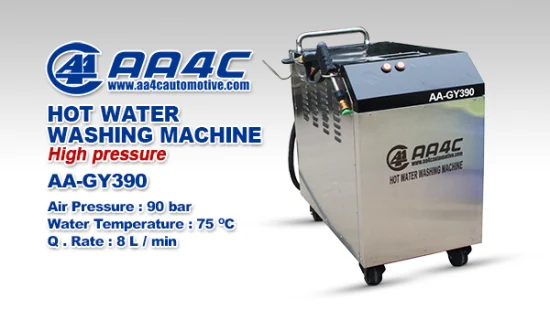 AA4c 75º C Eau Chaude Machine À Laver De Voiture Laveuse À Haute Pression Laveuse De Voiture À Vapeur Équipements D'entretien De Voiture Magasin De Pneus Utilisé AA-Gy390