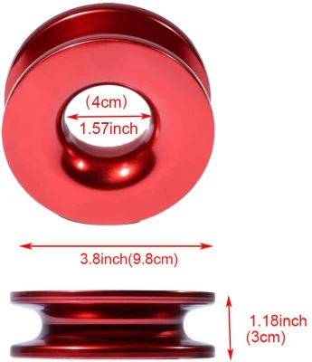 Pièces de remorque ATV UTV Sangles de remorquage Corde à manille souple avec anneau de récupération Snatch-Ring
